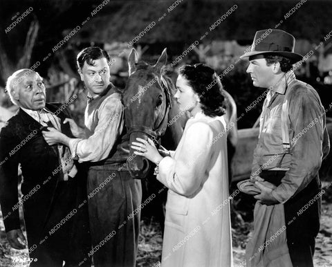 crp-18349 1940 George Reed, Robert Young, Maureen O'Sullivan, William Gargan film Sporting Blood crp-18349