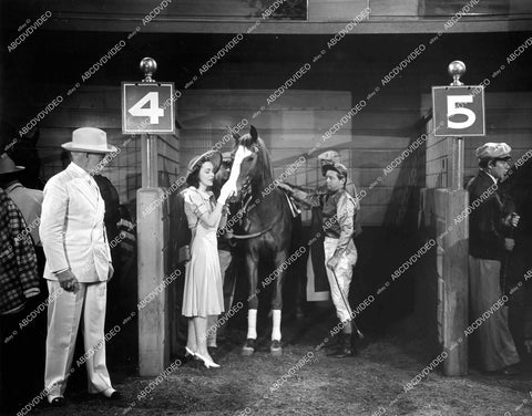 crp-18360 1940 Lewis Stone, Maureen O'Sullivan film Sporting Blood crp-18360