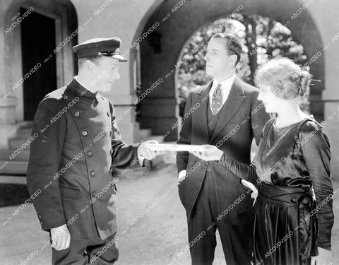 crp-18669 1918 Ruth Elder, Tom Moore, Warburton Gamble silent film Thirty a Week crp-18669