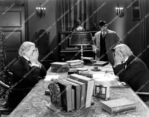 crp-18692 1927 Lionel Barrymore, Fred Kelsey silent film The Thirteenth 13th Hour crp-18692