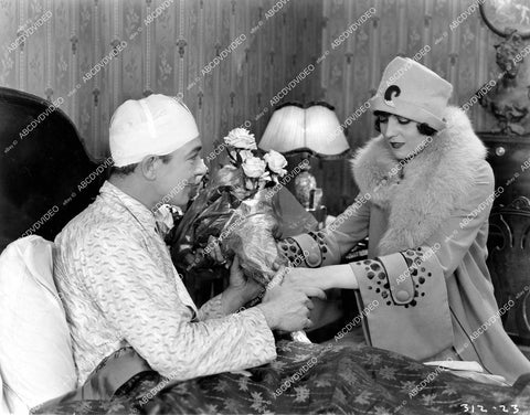 crp-18697 1927 Charles Delaney, Jacqueline Gadsdon silent film The Thirteenth 13th Hour crp-18697