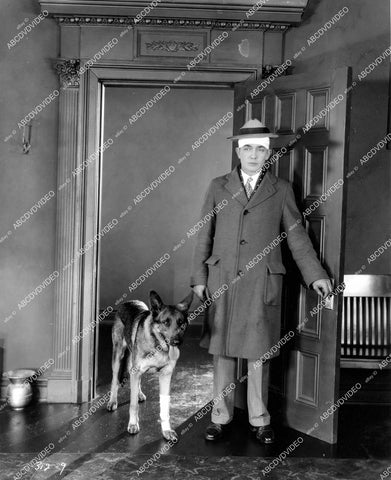crp-18701 1927 Charles Delaney, Napoleon the dog silent film The Thirteenth 13th Hour crp-18701