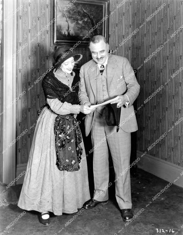 crp-18715 1927 Polly Moran, Fred Kelsey silent film The Thirteenth 13th Hour crp-18715