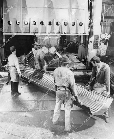 crp-1871 1940's business & industry Weber Showcase Co Plant die-stamping life boats from spare parts crp-1871
