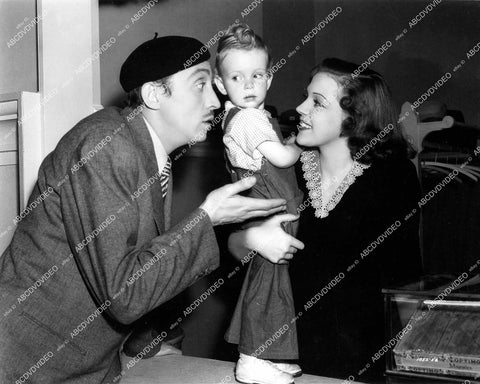 crp-18770 1940 Mischa Auer, Baby Sandy, Anne Gwynne film Sandy Is a Lady crp-18770