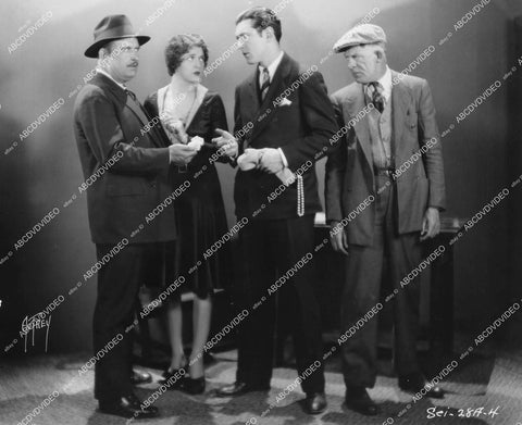 crp-18773 1928 Eddie Sturgis, Dorothy Dwan, Johnny Mack Brown, Clarence Burton silent film Square Crooks crp-18773