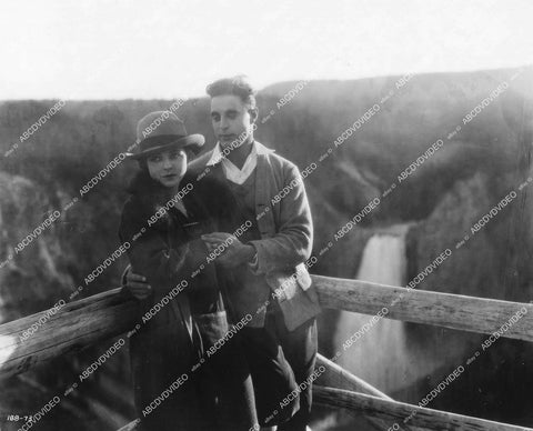 crp-18903 1923 Helene Chadwick, George Walsh vacation at Yellowstone National Park silent film Reno crp-18903