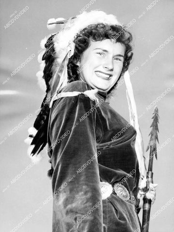 crp-19038 1946 Jacqueline Jirdon Miss Thunderbird Princess for Phoenix Az Junior College track meet crp-19038