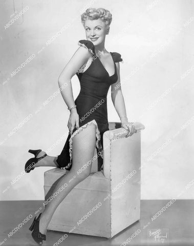 crp-01905 1944 gorgeous Collette Lyons in fishnets theatrical play Show Boat crp-01905