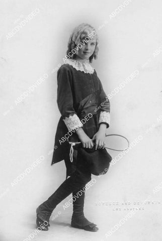crp-01920 1920's child star Jane Miskimin Marion Warde Players theatrical play Little Lord Fauntleroy crp-01920