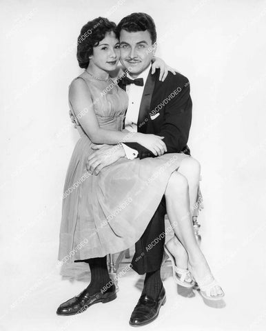 crp-01922 1940's dancers Phyllis Standish & Richard Vath theatrical play French Postcards at Civic Playhouse crp-01922