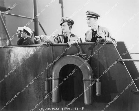 crp-01970 1942 John Howard, Bruce Bennett film Submarine Raider crp-01970