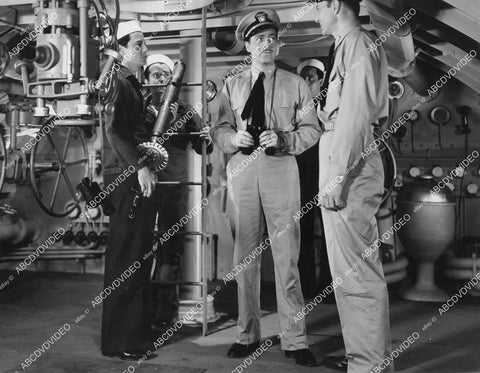 crp-01980 1942 Stanley Brown, Eddie Laughton, John Howard, Bruce Bennett film Submarine Raider crp-01980