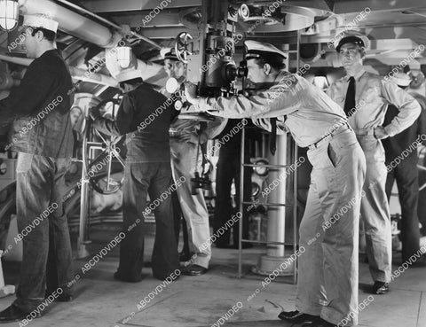 crp-01981 1942 George Barrows, Bruce Bennett, John Howard, Forrest Tucker film Submarine Raider crp-01981