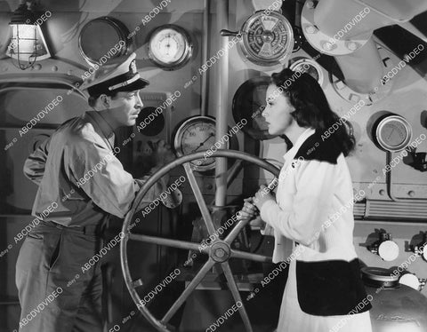 crp-01989 1942 John Howard, Marguerite Chapman film Submarine Raider crp-01989