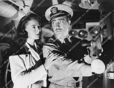 crp-01990 1942 John Howard, Marguerite Chapman film Submarine Raider crp-01990