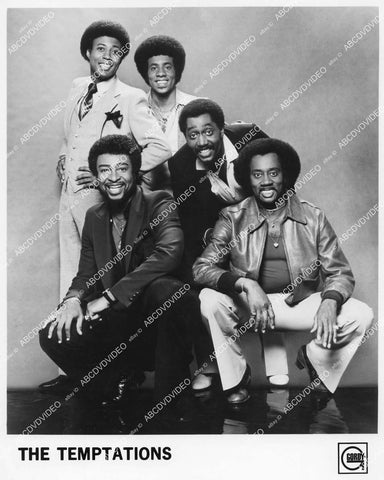 crp-01999 1970's music singing group The Temptations crp-01999