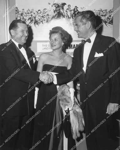 crp-00199 1960 Edmund Grainger Hope Lange Glenn Ford at film premiere Cimarron crp-00199