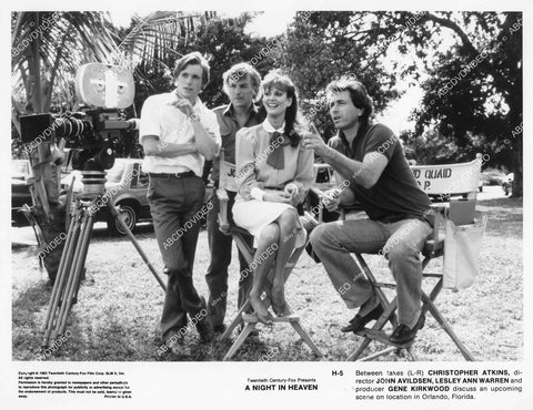 crp-02008 1983 Christopher Atkins, director John Avildsen, Lesley Ann Warren, Gene Kirkwood film A Night in Heaven crp-02008