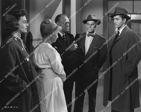 crp-02115 1951 John Derek, Donna Reed, Harry Morgan film Scandal Sheet crp-02115