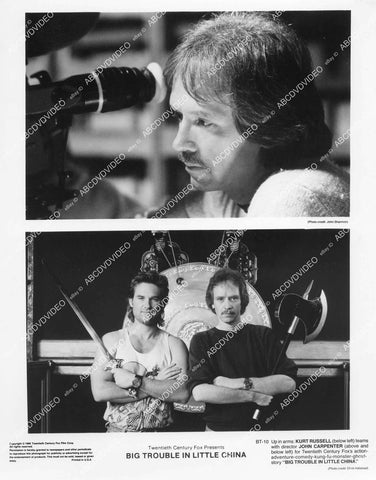 crp-00213 Kurt Russell director John Carpenter film Big Trouble in Little China crp-00213