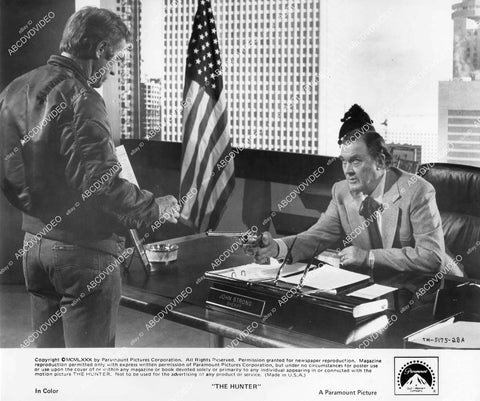 crp-00217 Steve McQueen Ben Johnson film The Hunter crp-00217
