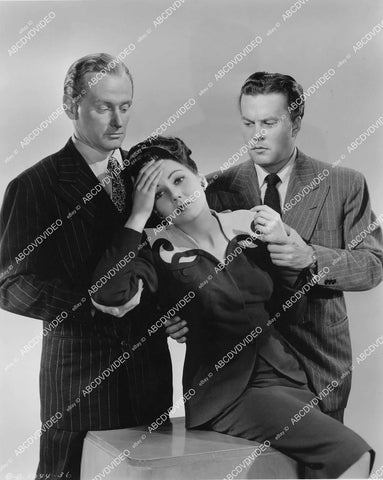 crp-02190 1944 Jeanne Bates, George Macready, Erik Rolf horror film The Soul of a Monster crp-02190