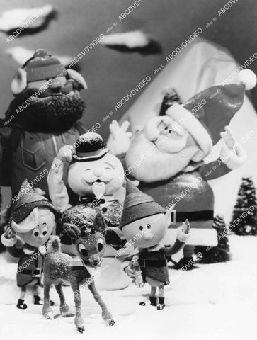 crp-02267 1985 stop animation puppets Rankin/Bass TVM Rudolph The Red-Nosed Reindeer crp-02267