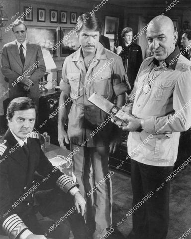 crp-02272 1979 Louis Jourdan, Chad Everett, Telly Savalas TVM The French Atlantic Affair crp-02272