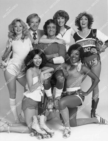 crp-02293 1978 sexy babes Marilyn Tokuda, Joanna Cassidy, Marcy Hanson & cast TV The Roller Girls crp-02293