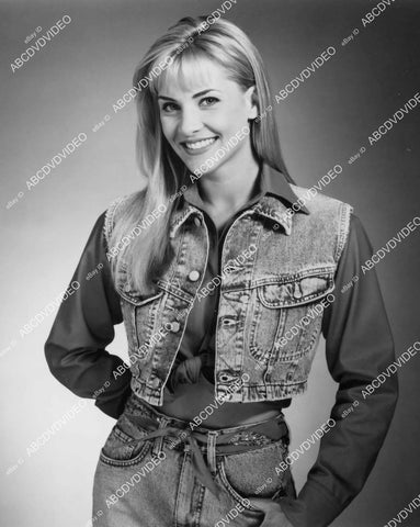 crp-02299 1994 Jennifer Campbell in denim outfit TV Robin's Hoods crp-02299