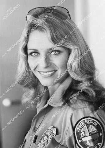 crp-02421 1979 beautiful Christine De Lisle in uniform TV Beach Patrol crp-02421