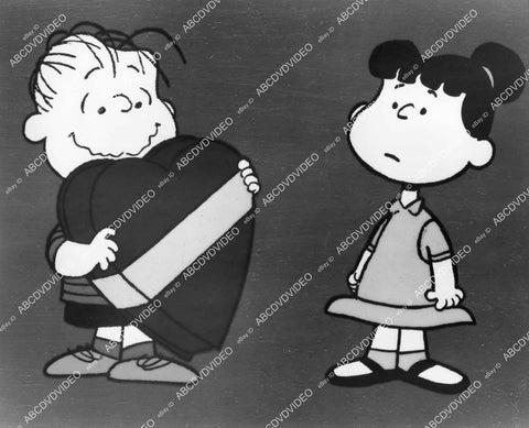 crp-02422 1987 animated characters Linus & Violet TV Peanut's special Be My Valentine, Charlie Brown crp-02422