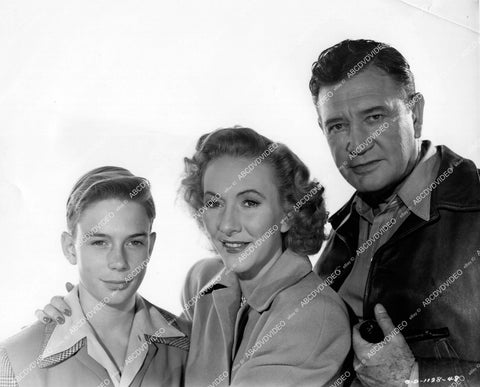 crp-24423 1947 Mark Dennis, Karen Morley, Richard Dix film The Thirteenth Hour crp-24423