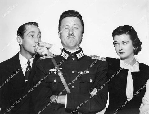 crp-00244 1942 Joan Bennett Franchot Tone Allyn Joslyn film The Wife Takes a Flyer crp-00244