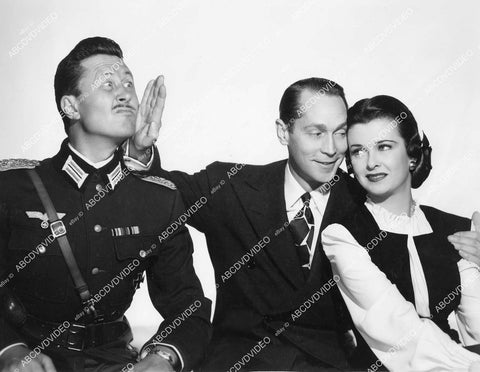 crp-00247 1942 Joan Bennett Franchot Tone Allyn Joslyn film The Wife Takes a Flyer crp-00247