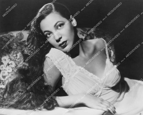 crp-02529 1940's beautiful Dominican night club singer Monica Boyer Boyar portrait crp-02529