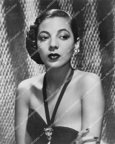 crp-02531 1940's beautiful Dominican night club singer Monica Boyer Boyar portrait crp-02531