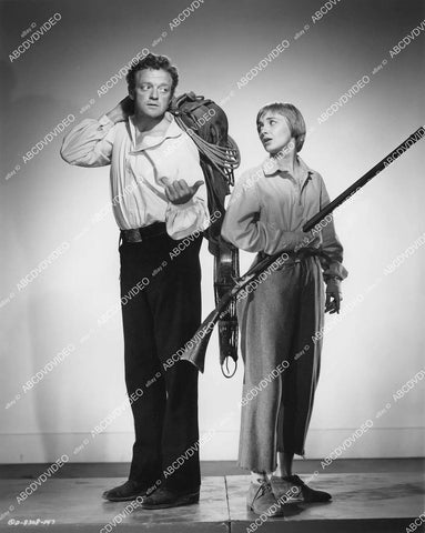 crp-02641 1955 Van Heflin, Joanne Woodward film Count Three and Pray crp-02641