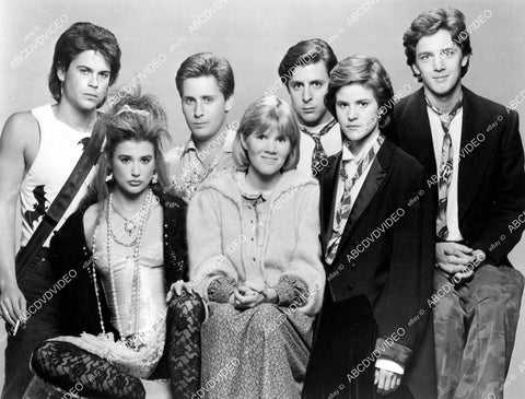 crp-02667 1988 Rob Lowe, Demi Moore, Mare Winningham, Emilio Estevez