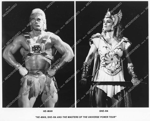 crp-02704 Jack & Leslie Wadsworth live stage show He-Man She-Ra & Masters of the Universe Power Tour crp-02704