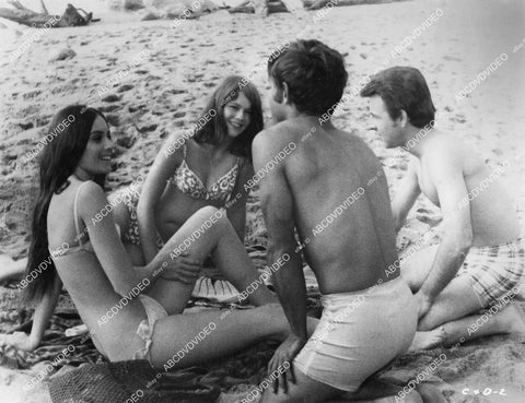 crp-02738 1970 Debbie Osborne, Nancy Ison, Cheryl Powell x-rated film Cindy and Donna crp-02738