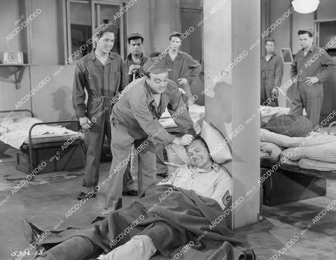 crp-02769 1953 Leo Gorcey, Todd Karns Bowery Boys film Clipped Wings crp-02769