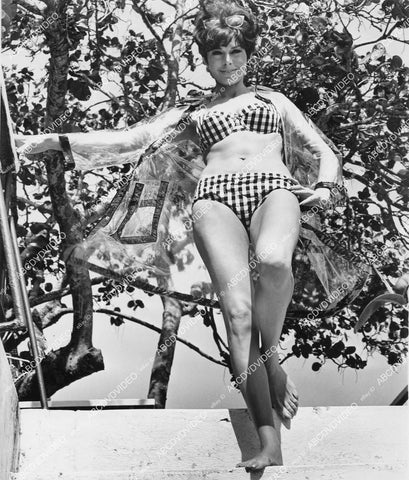 crp-02791 1967 Valerie Allen posing in her bikini film Come Spy with Me crp-02791