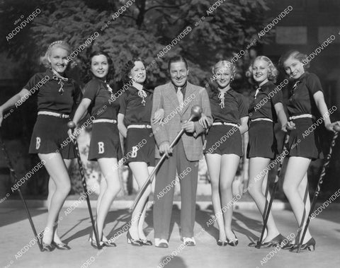 crp-02810 1936 cutie chorus girl dancers Marjorie Reynolds,Lorinne Crawford,Claudia Fargo,Joe Penner Collegiate crp-02810