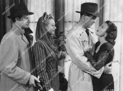 crp-02823 1948 Sheila Ryan, Richard Fraser, Leslie Brooks film The Cobra Strikes crp-02823