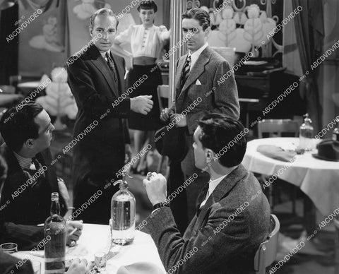 crp-02839 1940 Lloyd Nolan, Tyrone Power film Johnny Apollo w working title Dance with the Devil crp-02839