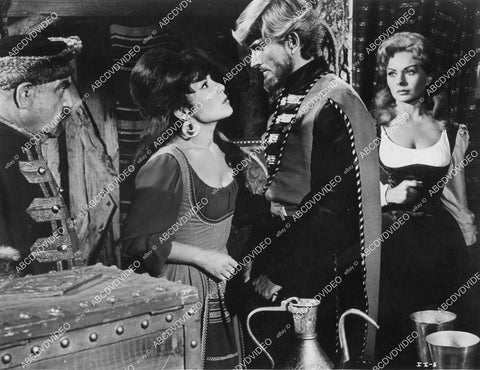 crp-02856 1964 Gabriella Andreini, John Drew Barrymore, Jeanne Crain Invasion 1700 aka Daggers of Blood crp-02856
