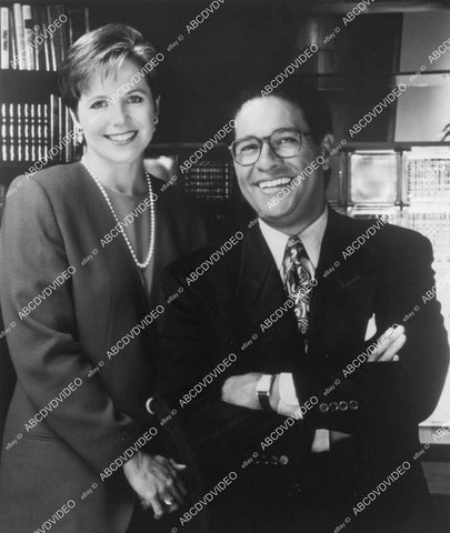 crp-02896 1993 newscasters Katie Couric, Bryant Gumbel NBC TV news show Today crp-02896