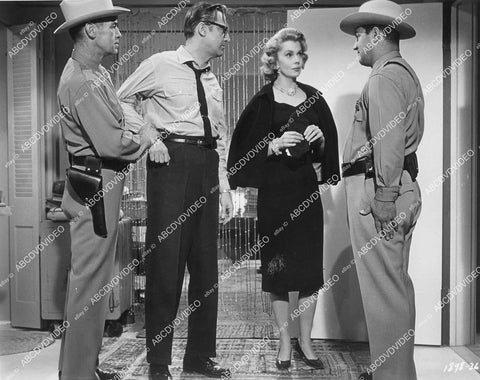 crp-00291 1960 Rocky Marciano Steve Allen Stuart Randall Jayne Meadows film College Confidential crp-00291